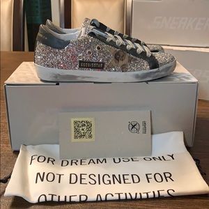 Golden Goose Glitter Animal Sneakers